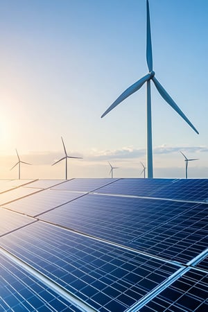 Solar and wind power 24